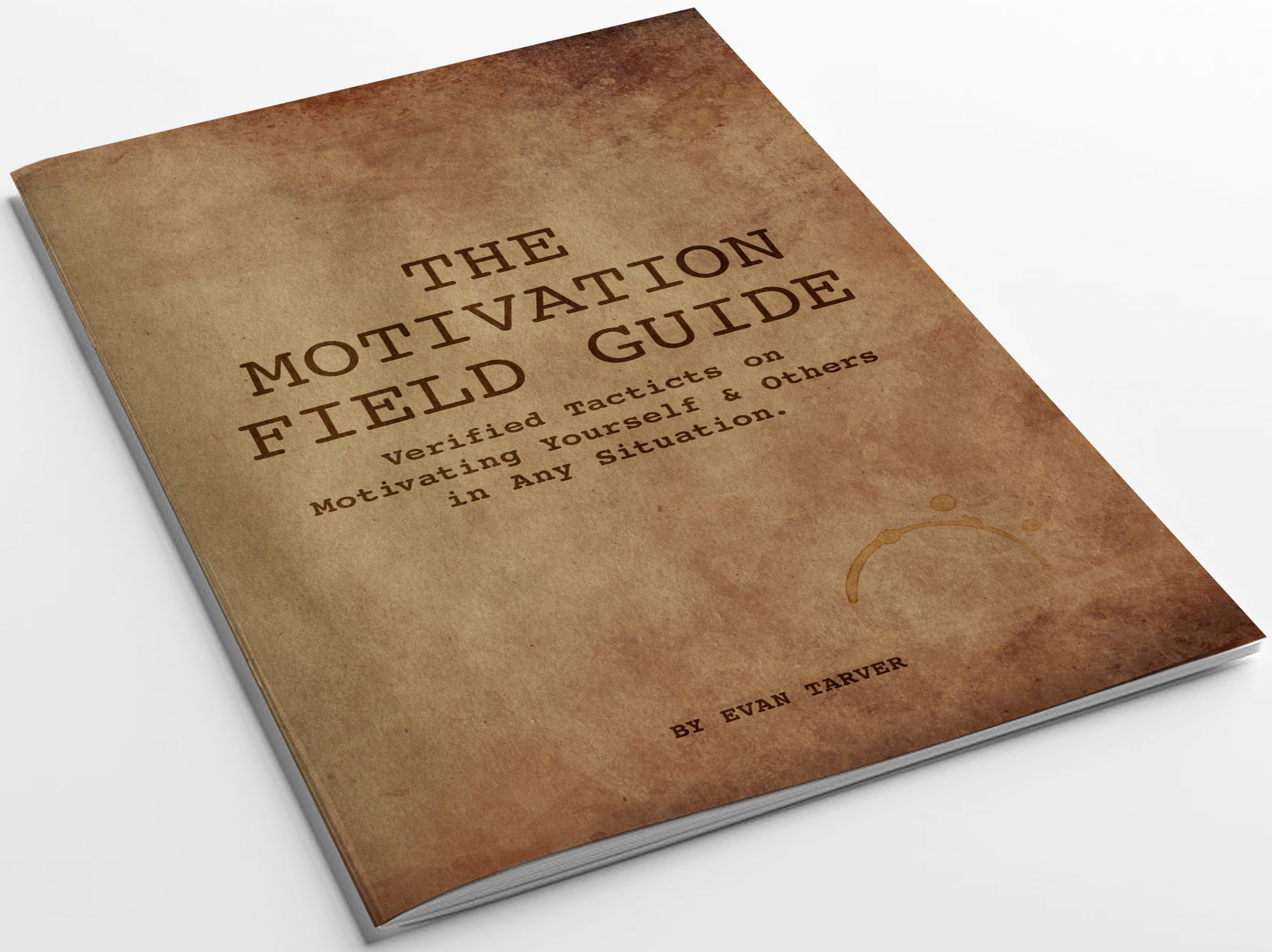 Paperback motivation field guide book